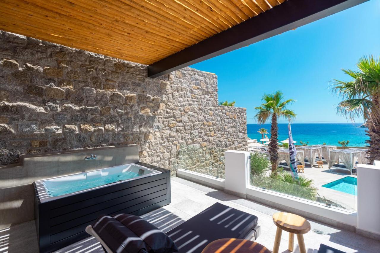 Tropicana Hotel , Suites & Villas Mykonos Paradise Beach  Exterior foto