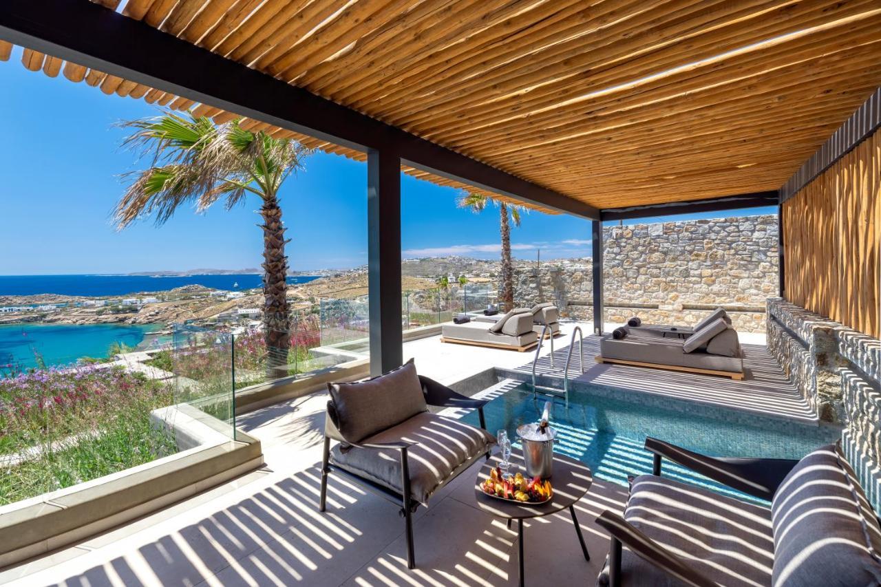 Tropicana Hotel , Suites & Villas Mykonos Paradise Beach  Exterior foto